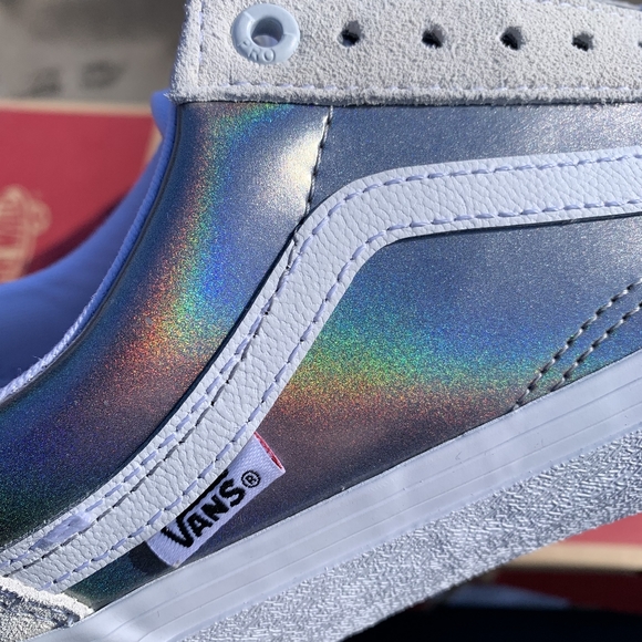 Van's Old Skool Pro Silver Rainbow Various Sizes - Picture 8 of 10